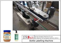 Kosmetische runde Flaschen-Etikettiermaschine-Kapazität 100 BPM mit Touch Screen Steuerung