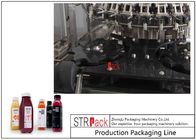 8000 BPH-Flaschen-Verpackungsmaschine-Linie automatische Drehflaschen-Waschmaschine mit 24 Köpfen