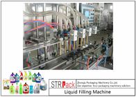 Das 12 Düsen-automatische Reinigungsmittel Liquid Filling Machine für Zeit 30ml-5L basierte automatische Füllmaschine